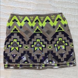 Sequin skirt